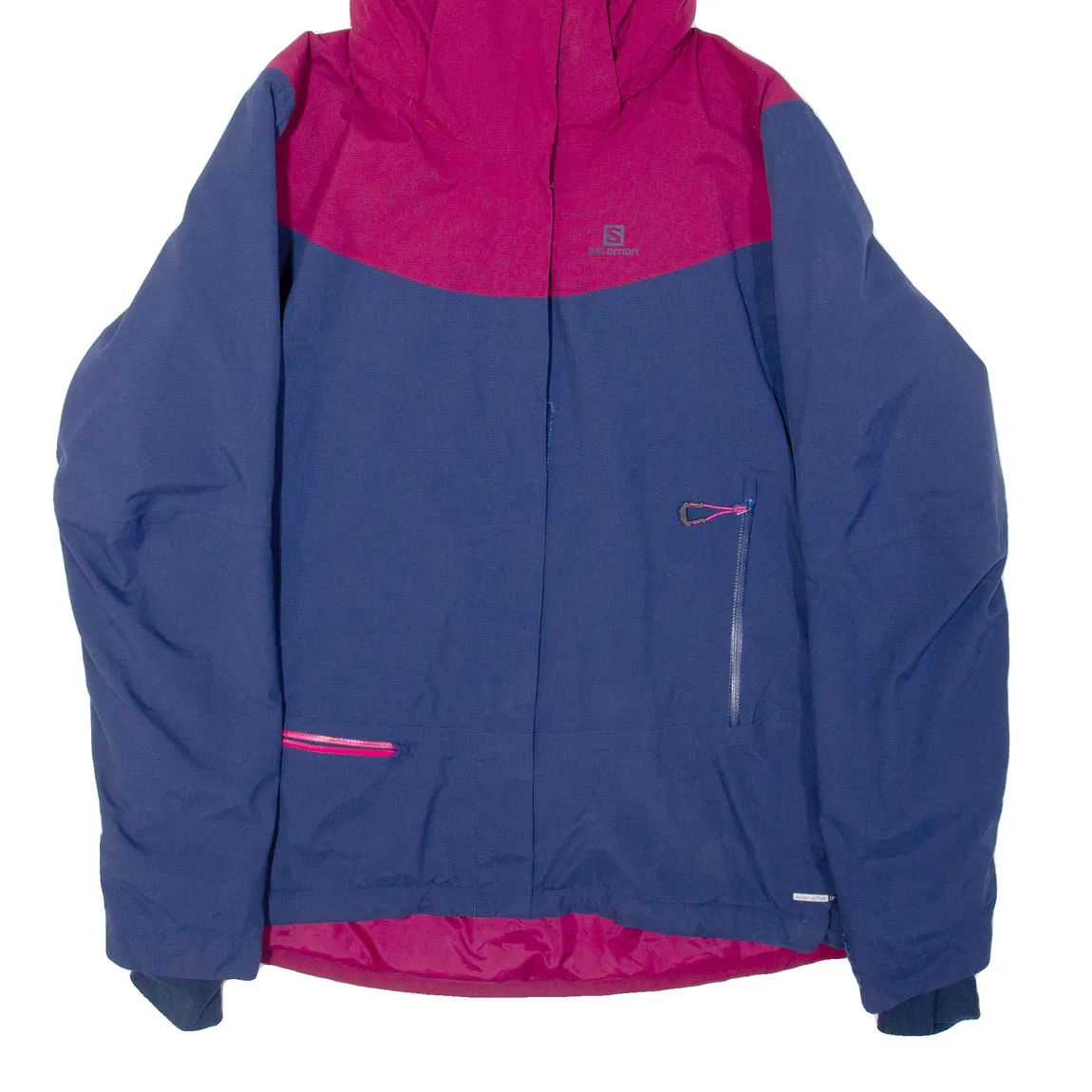 SALOMON Womens Coat Blue Hooded L