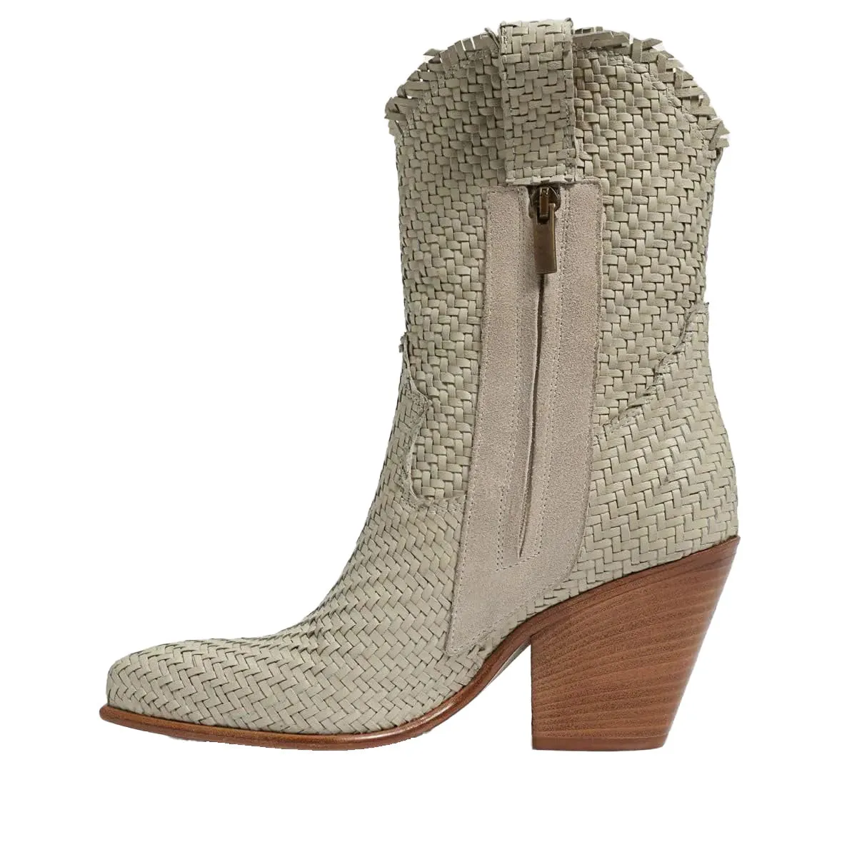 Sam Edelman Women's Tracy Cuoio Stacked Heel Boots