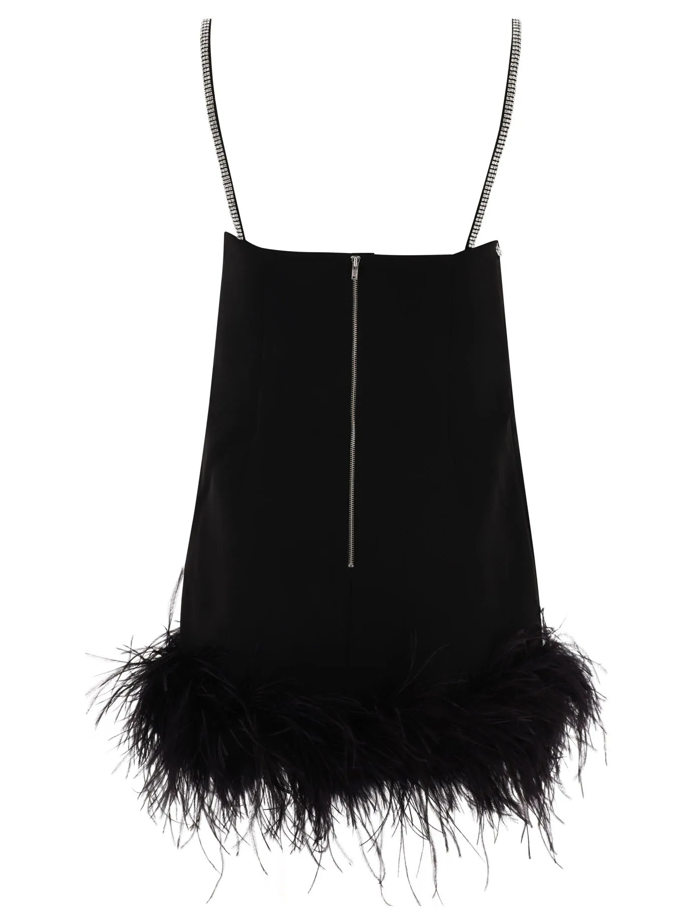 Self Portrait    Self Portrait Crepe Feather Swing Dress