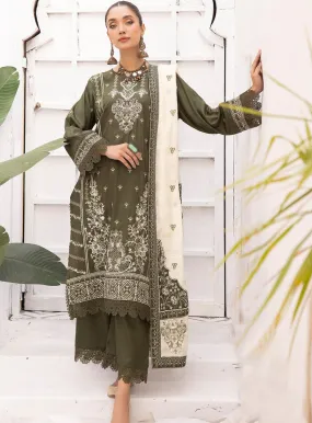 Sensation By Aalaya Embroidered Staple Unstitched 3 Piece Suit - 05