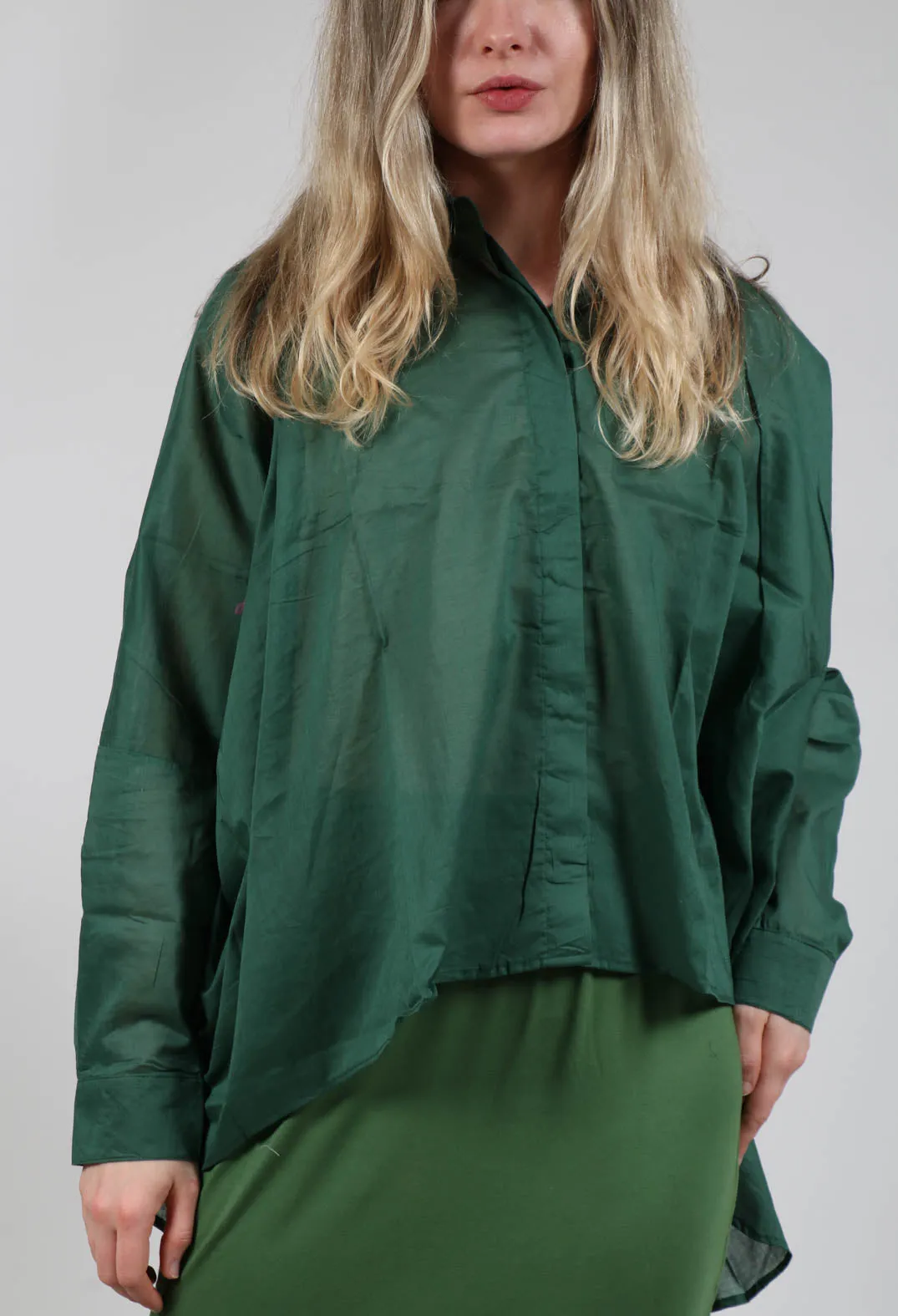 Sheer Shirt in Green