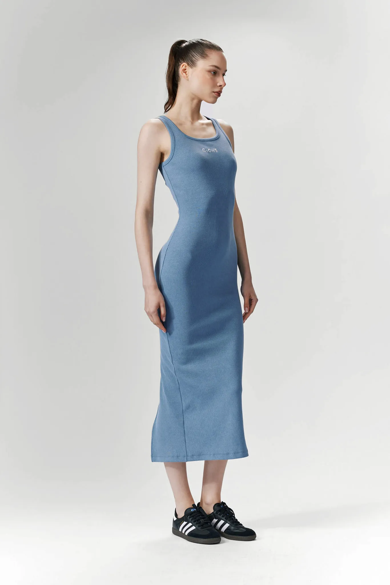 Soho Midi Dress - Blue