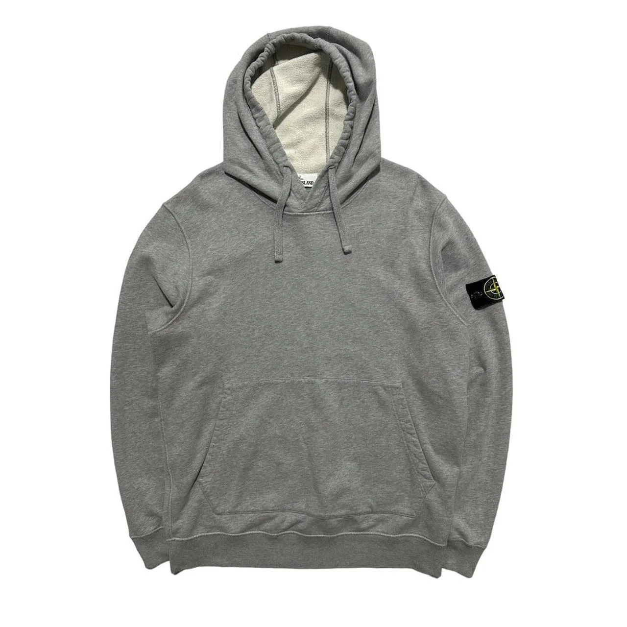 Stone Island Grey Pullover Hoodie