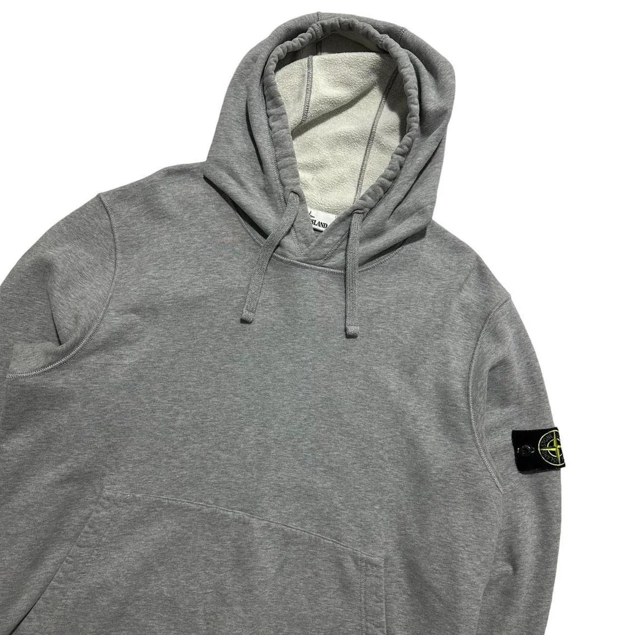 Stone Island Grey Pullover Hoodie