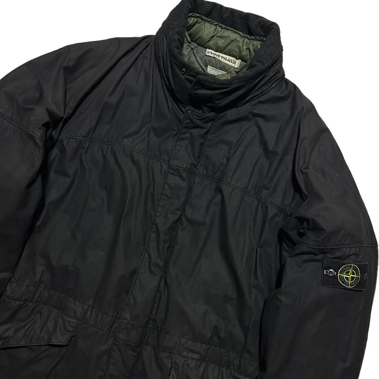 Stone Island Waxed Cotton Jacket