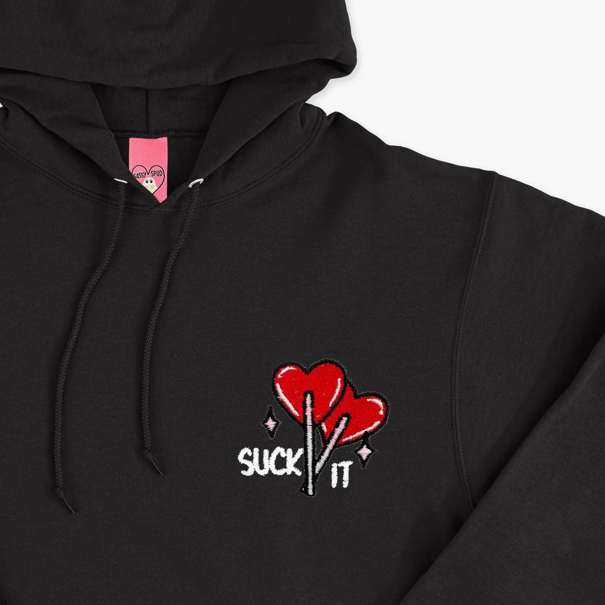 Suck It Lollipop Embroidered Hoodie (Unisex)