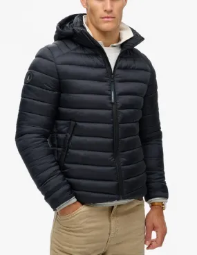 Superdry Hooded Fuji Sport Padded Jacket Eclipse Navy