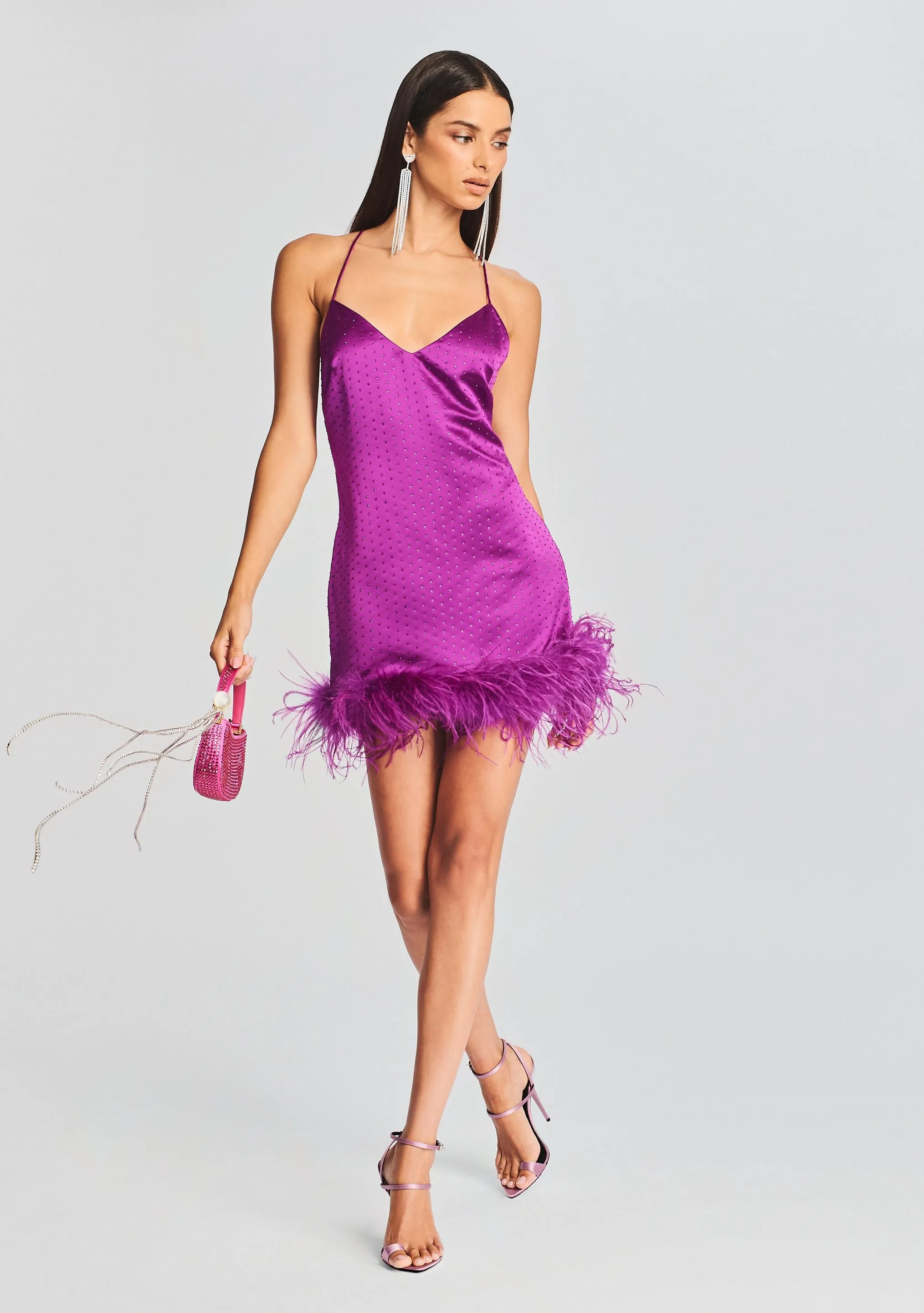 Susana Feather Dress