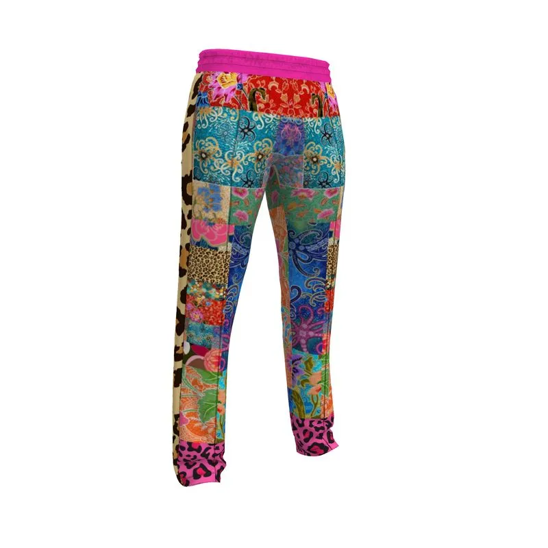 Sweet Clementine Gypsy Patchwork Unisex Track Pants