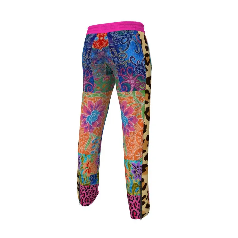 Sweet Clementine Gypsy Patchwork Unisex Track Pants