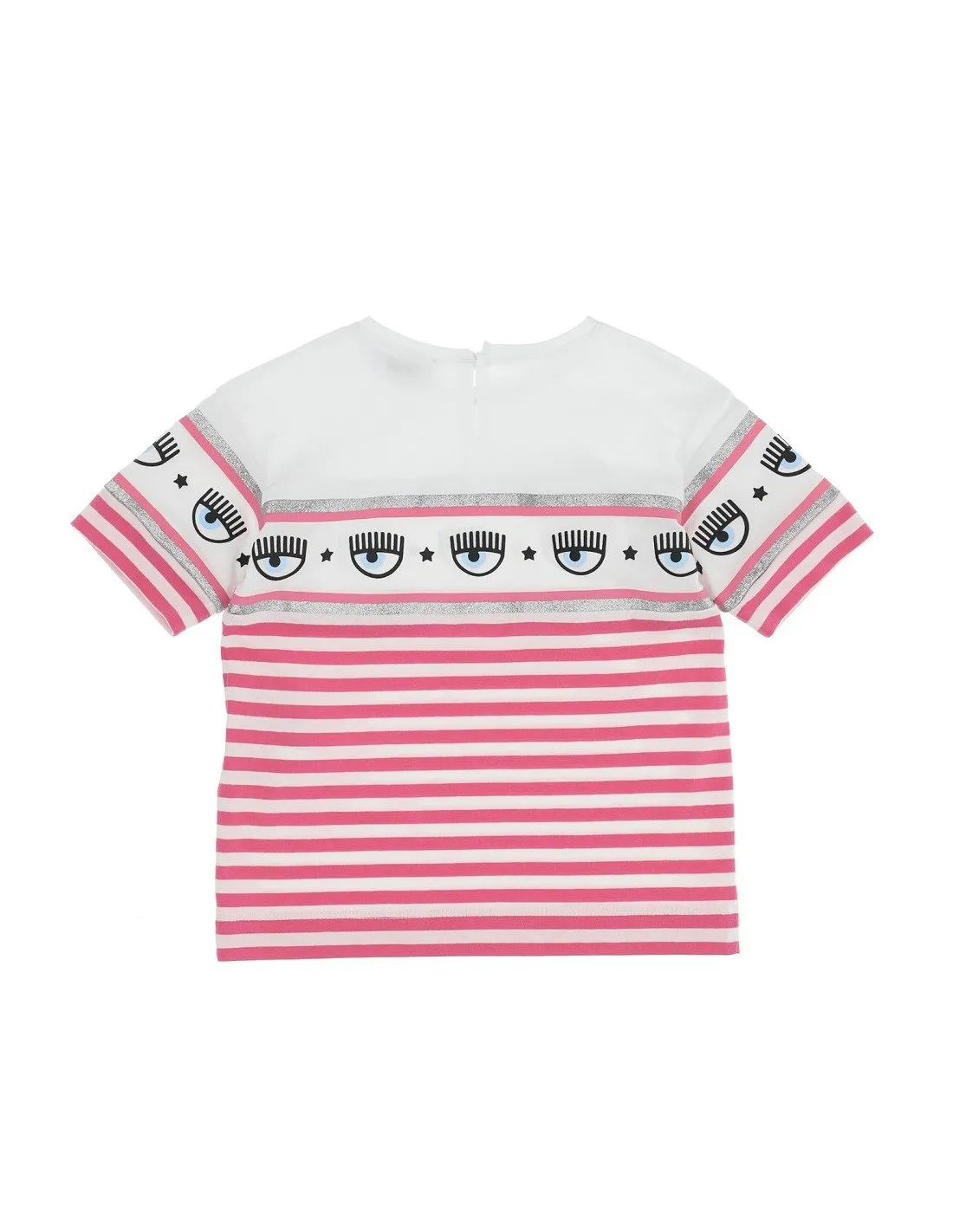 T-shirt Chiara Ferragni BIMBA 53960190429942 bianco PE22