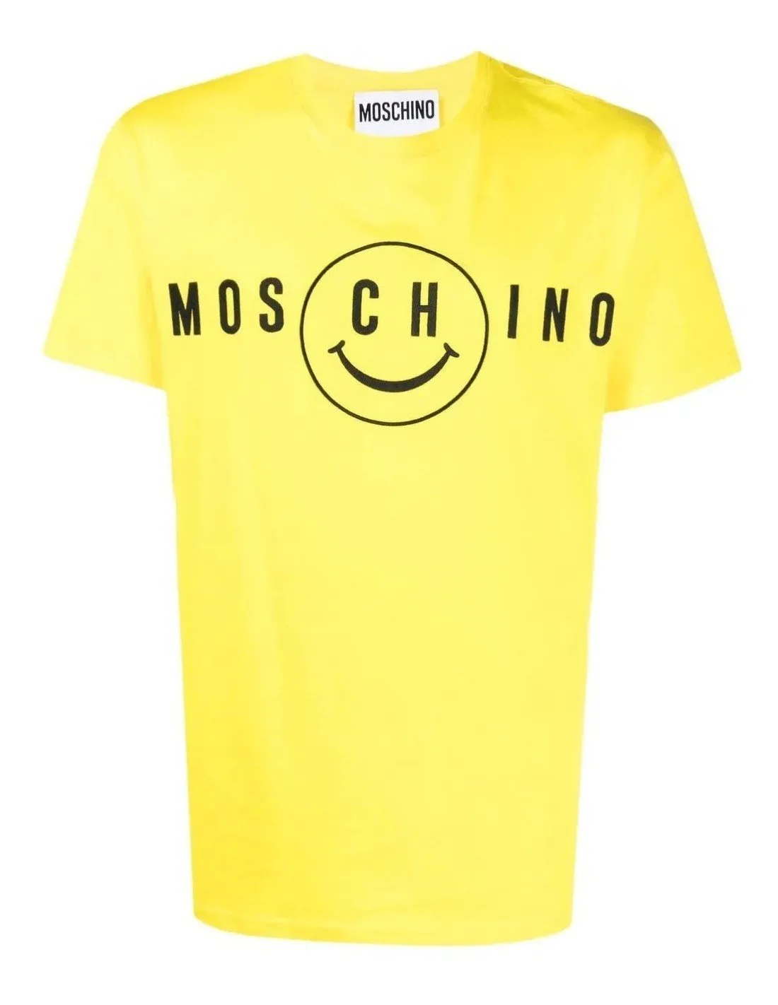 T-shirt Moschino uomo 0719 2041 gialla PE22