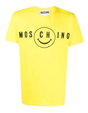 T-shirt Moschino uomo 0719 2041 gialla PE22