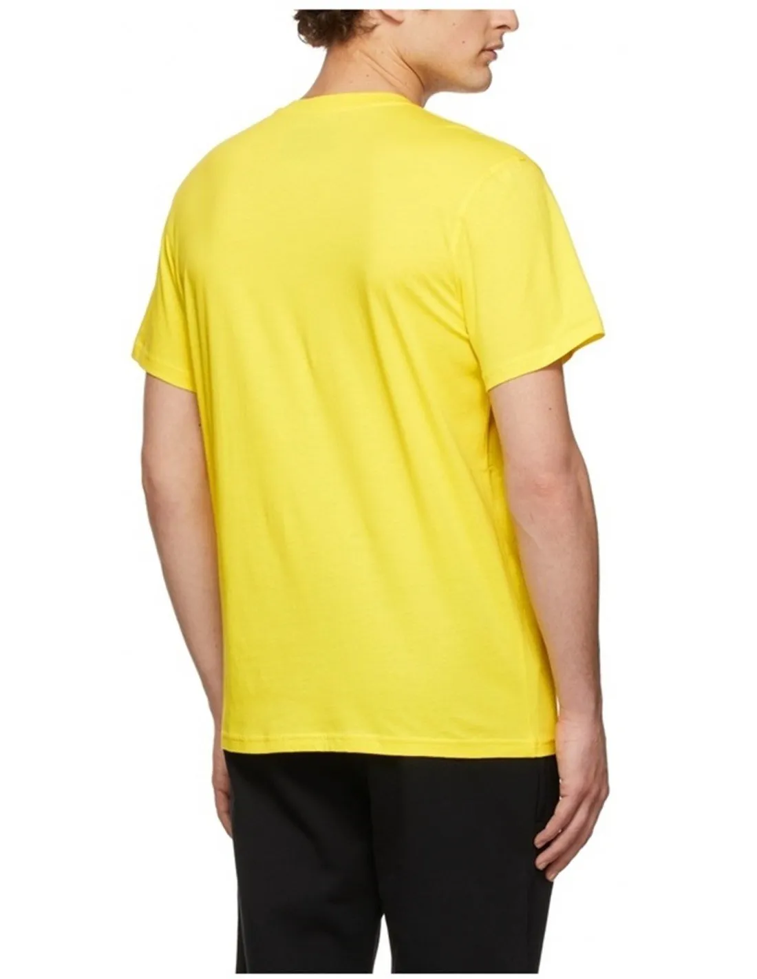 T-shirt Moschino uomo 0719 2041 gialla PE22