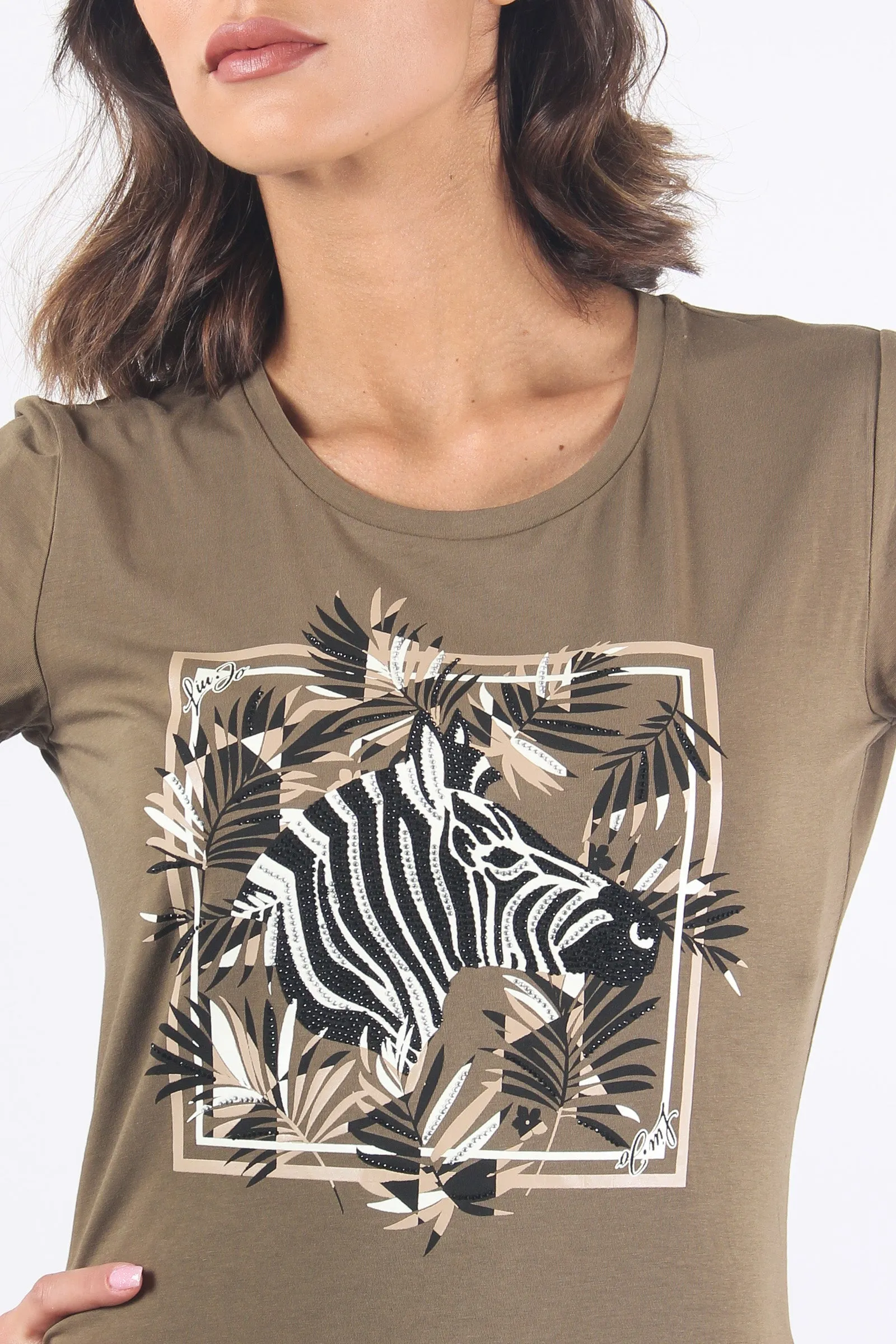 T-shirt Stampa Zebra Olivand Zebra