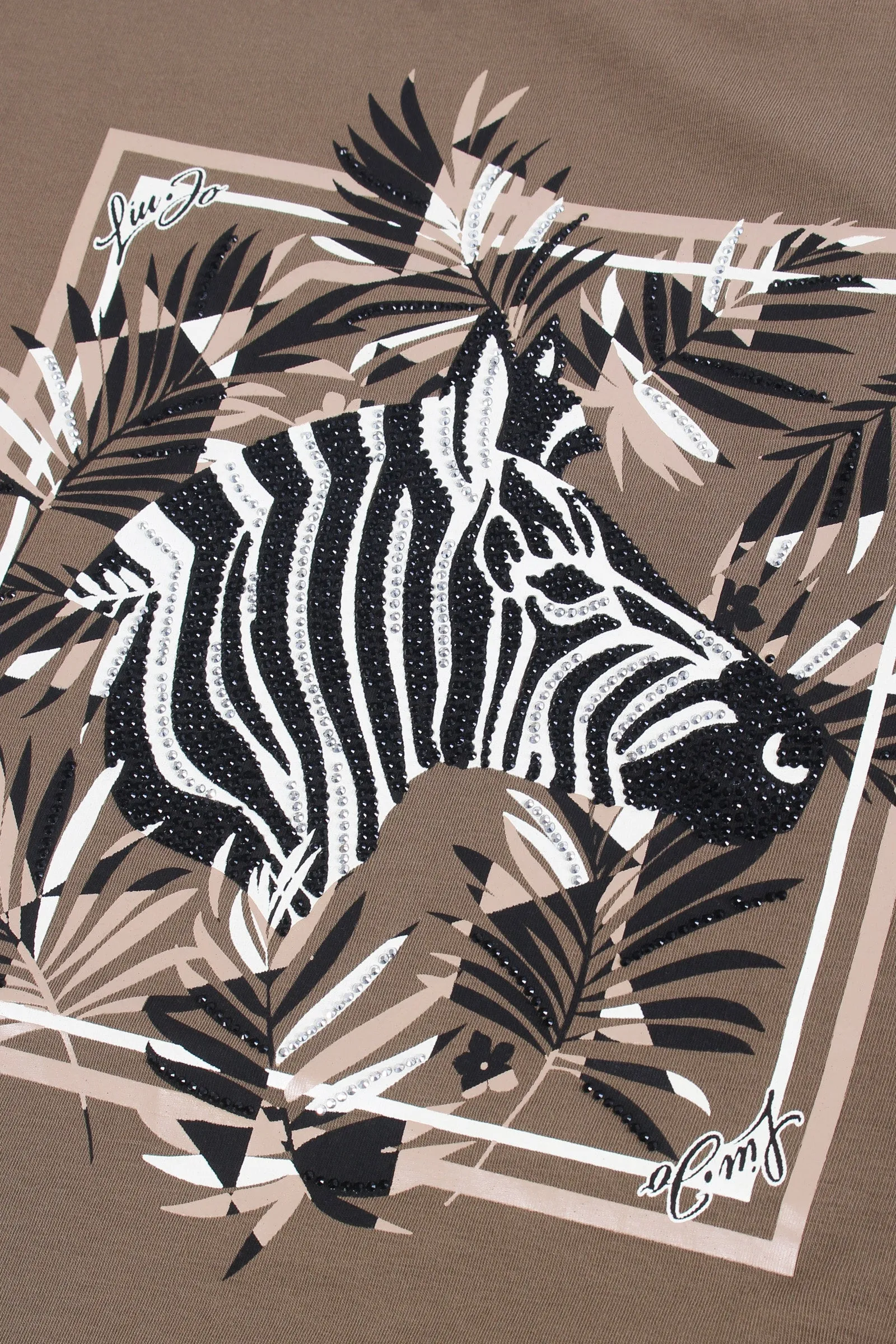 T-shirt Stampa Zebra Olivand Zebra