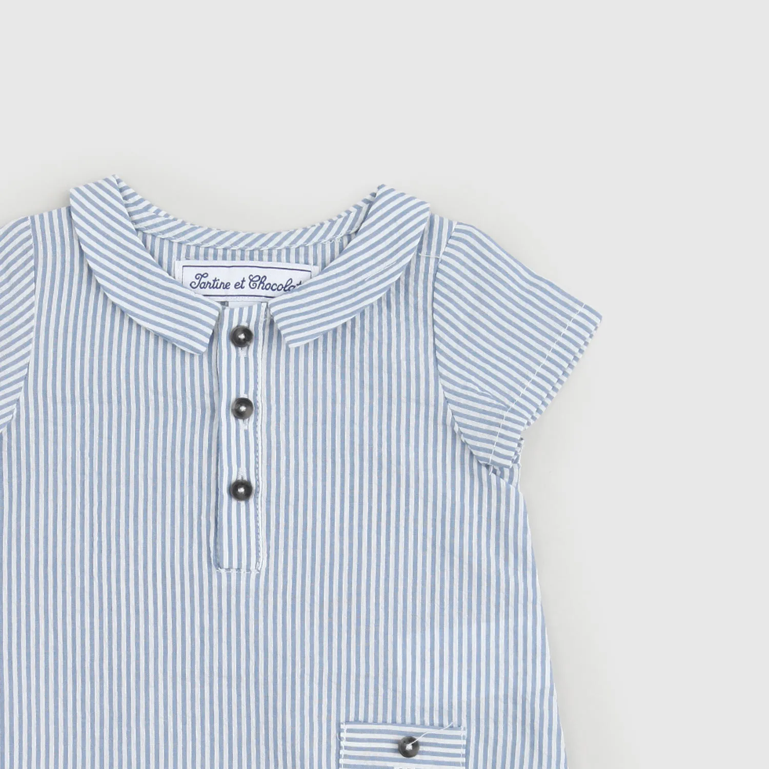 Tartine Et Chocolat Avenue De La Mer Striped Romper