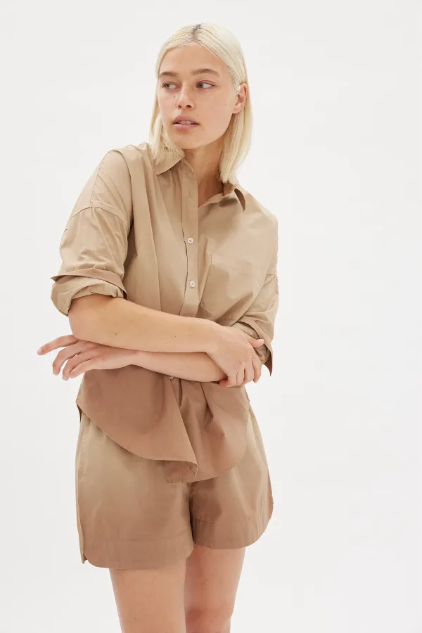 The Dip Dyed Chiara Shirt Wholegrain