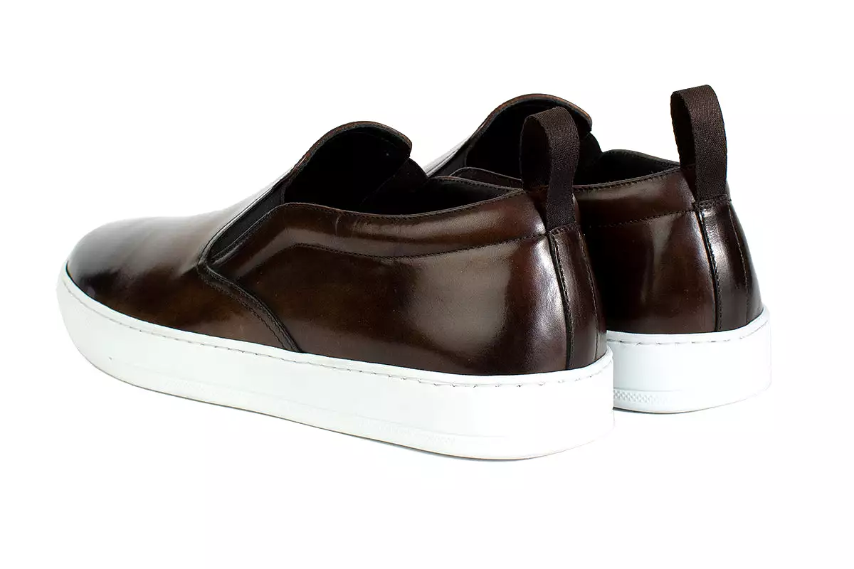 The Ellis Slip-On Sneaker - Brown