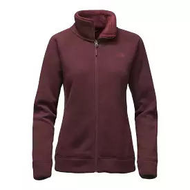 The North Face Women's Crescent Raschel Full Zip Jacket Deep Garnet (NF0A2TEJHJM)