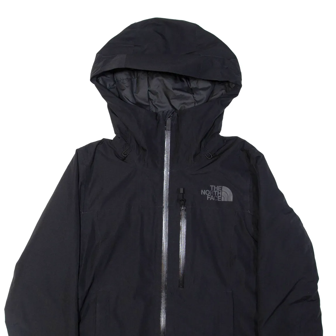 THE NORTH FACE Womens Ski Coat Black Hooded S