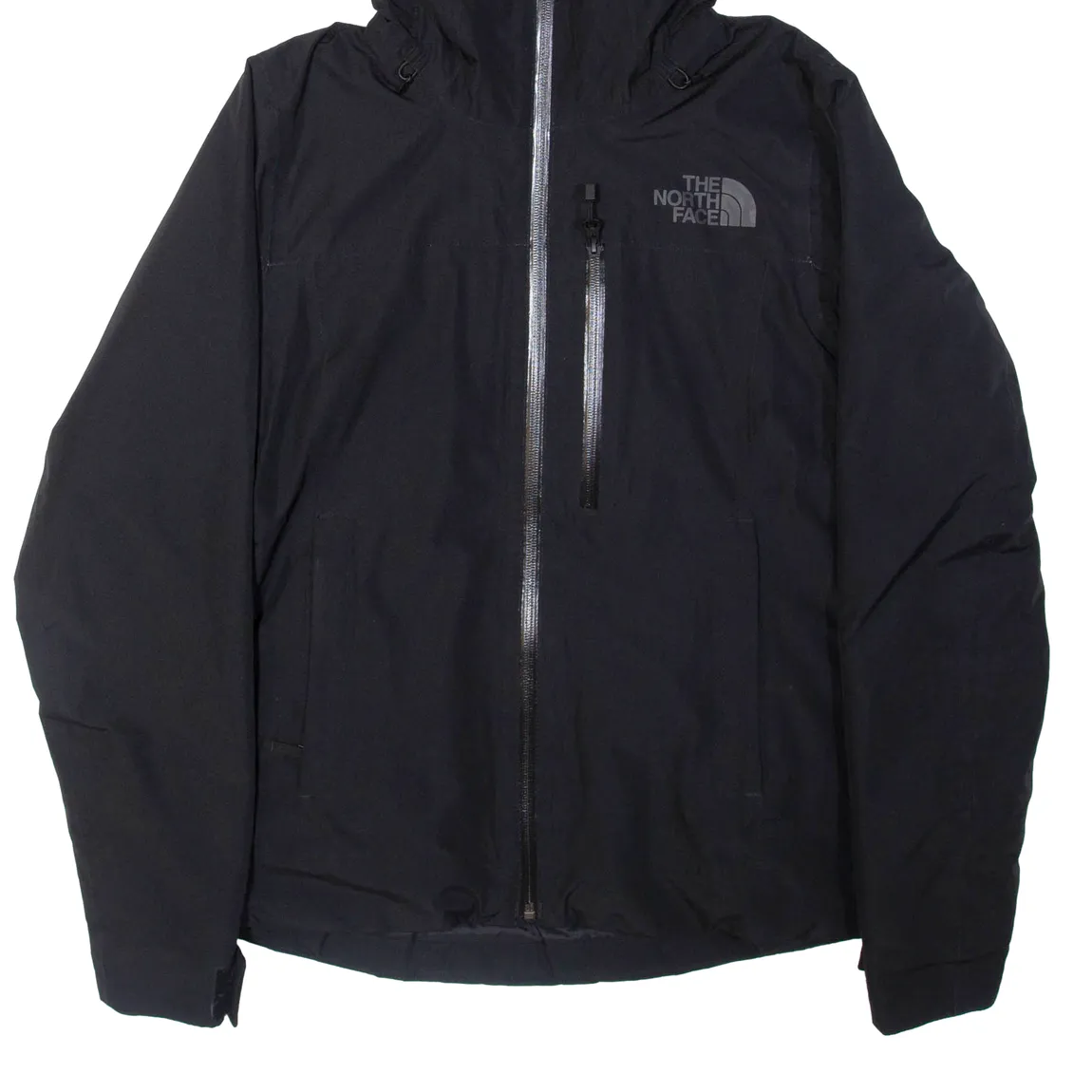 THE NORTH FACE Womens Ski Coat Black Hooded S