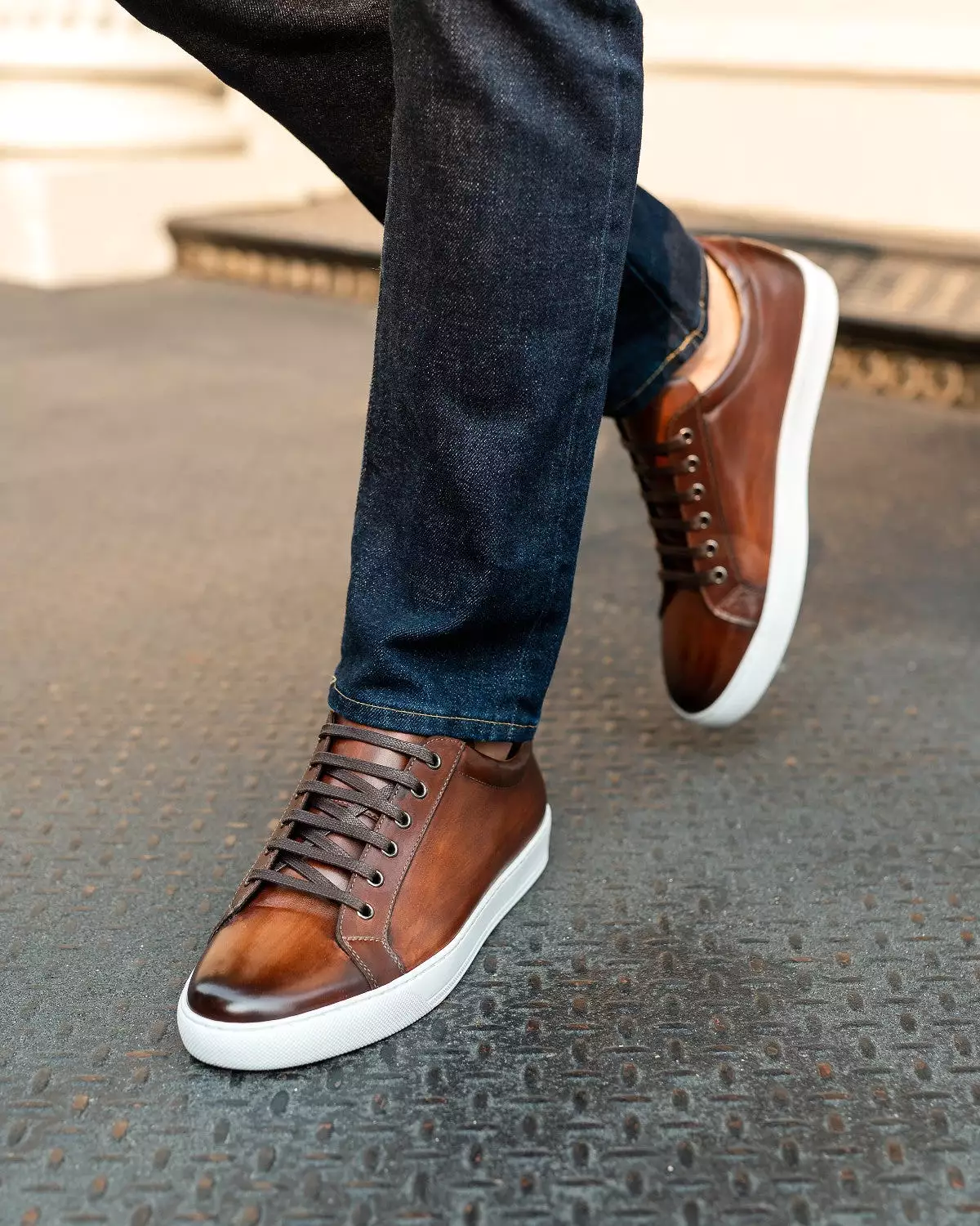 The Smith Low-Top Sneaker - Brown