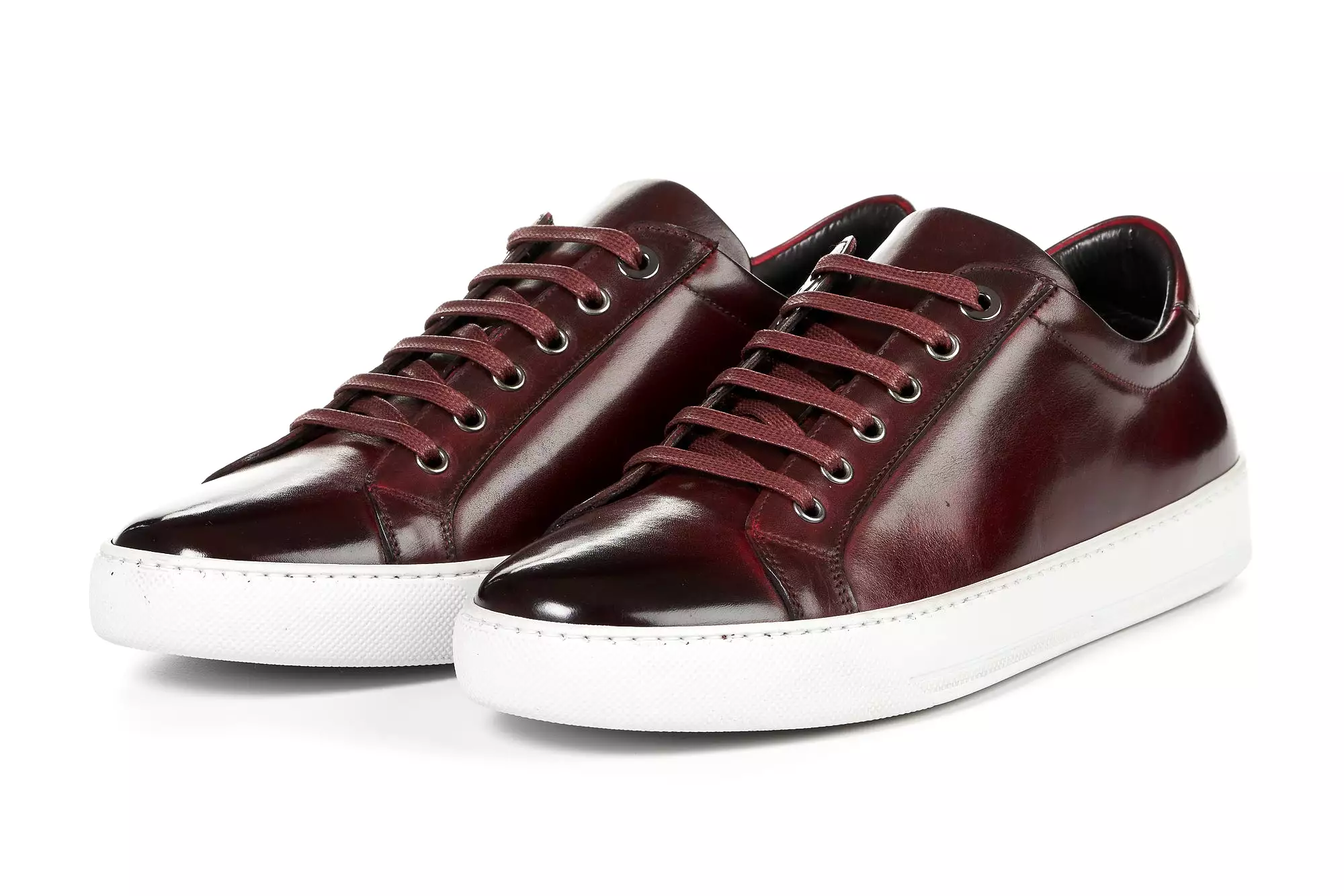 The Smith Low-Top Sneaker - Oxblood