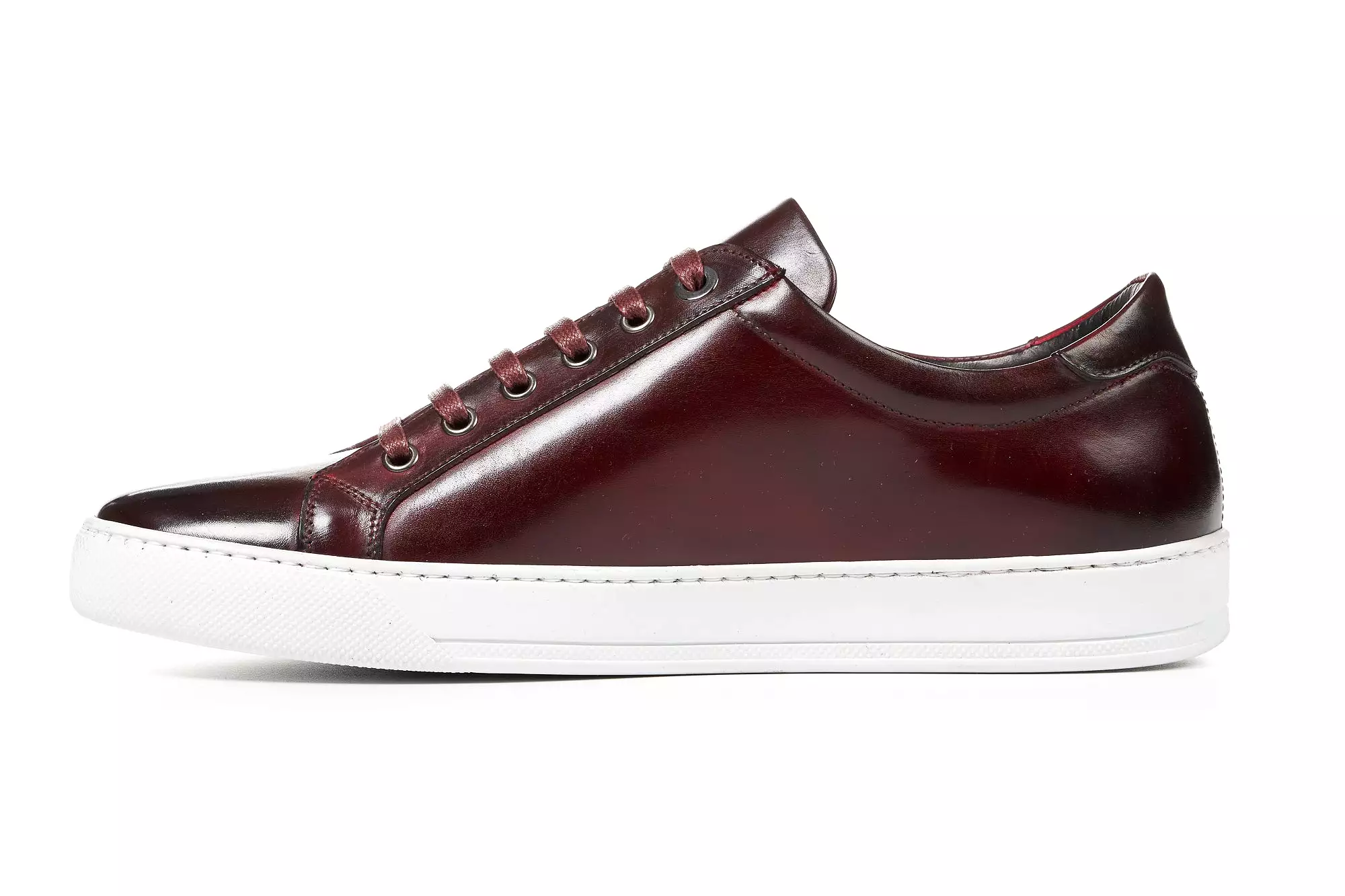 The Smith Low-Top Sneaker - Oxblood