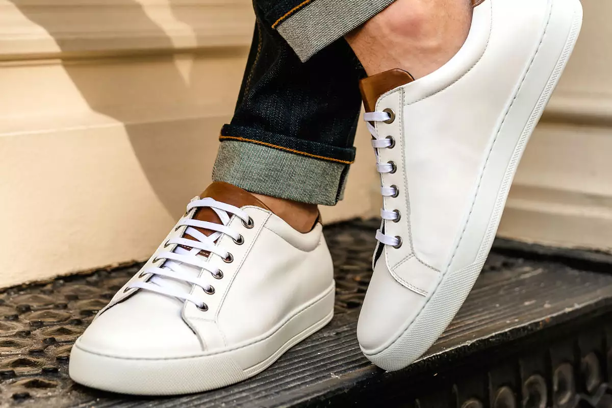 The Smith Low-Top Sneaker - White