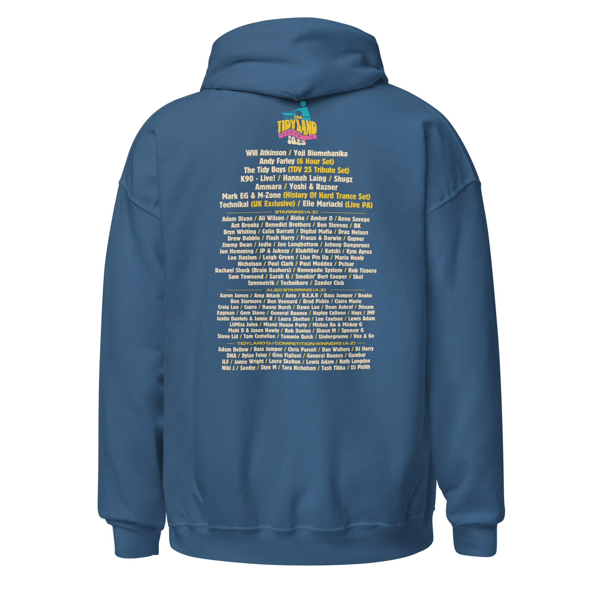 Tidyland 2023 Line Up Hoodie