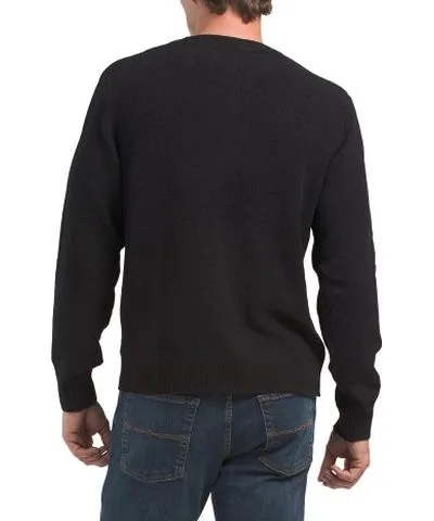 Tj Maxx Solid Chenille Sweater For Men