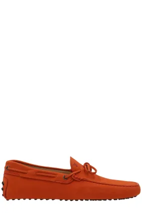 Tod's Round Toe Slip-On Loafers