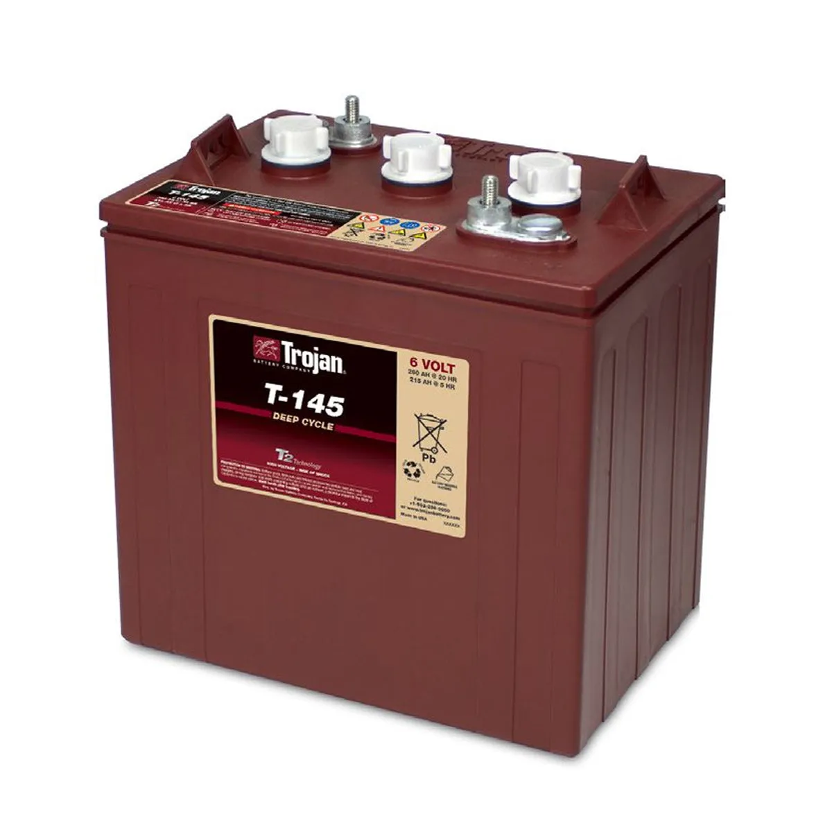 Trojan Batteri T-145, 6V