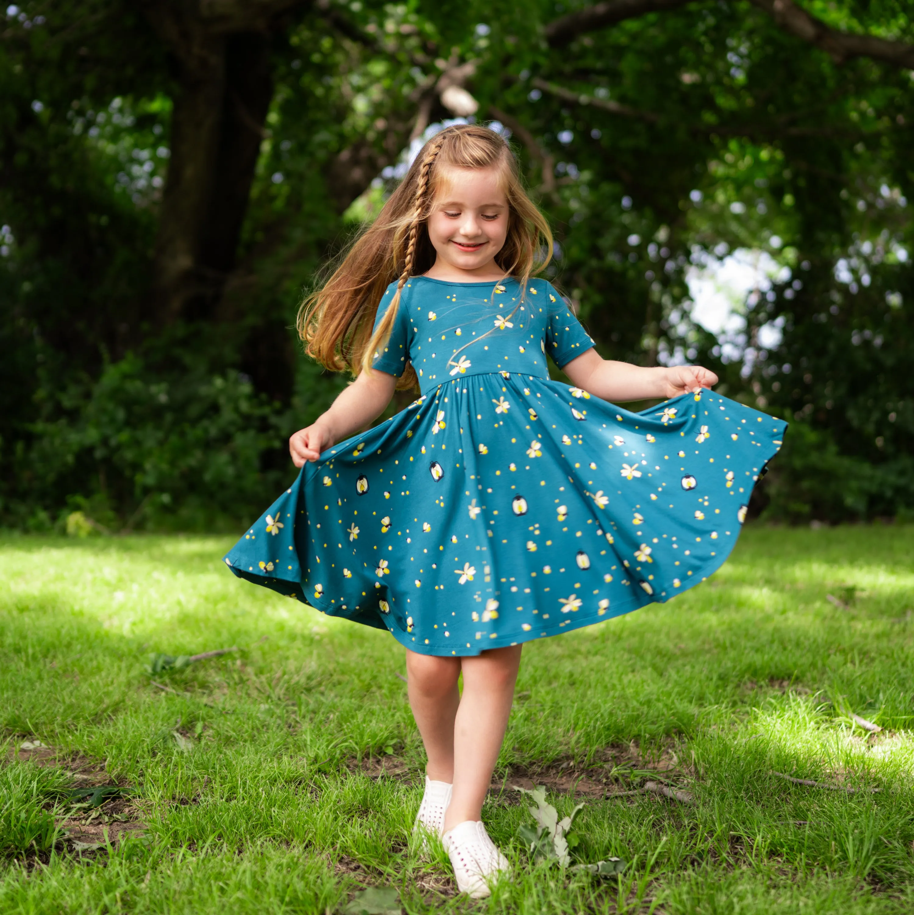 Twirl Dress in Firefly