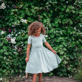 Twirl Dress in Sage