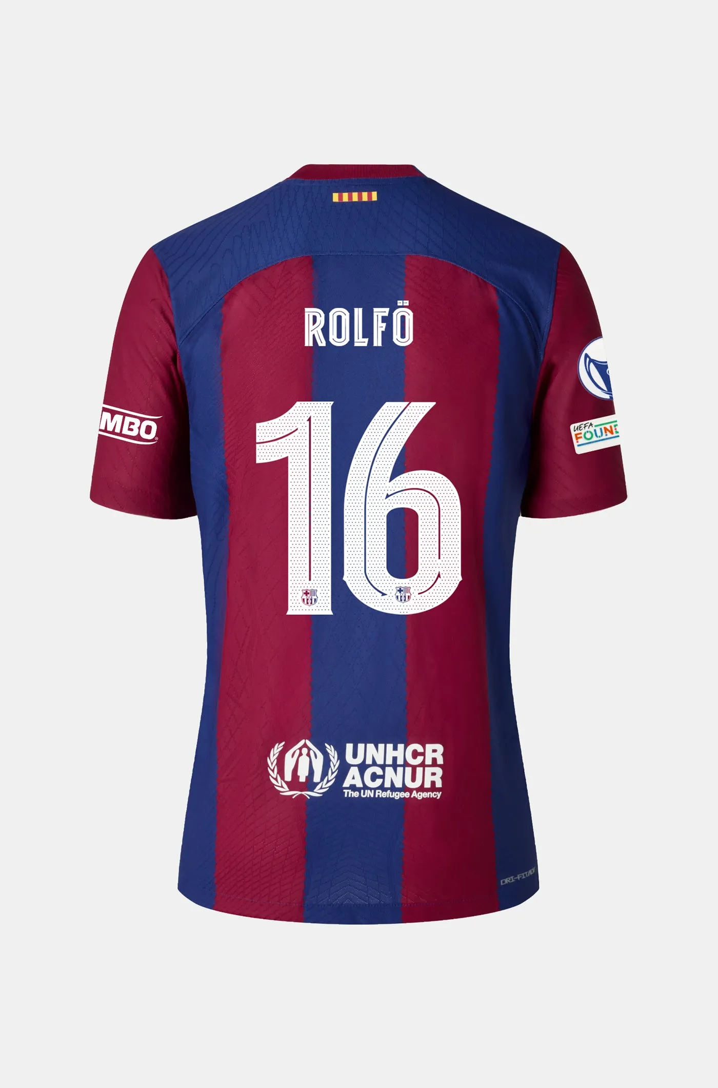 UWCL FC Barcelona home shirt 23/24 Player's Edition  - ROLF