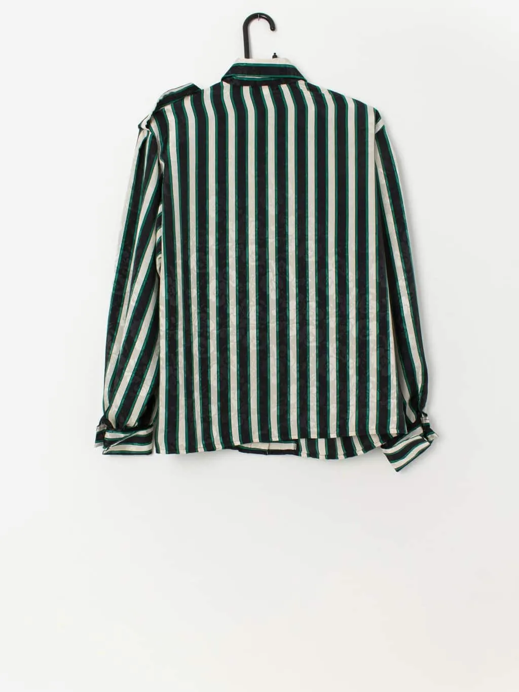 Vintage Madame de Saint Gil Paris striped blouse, made in France – Medium / Large