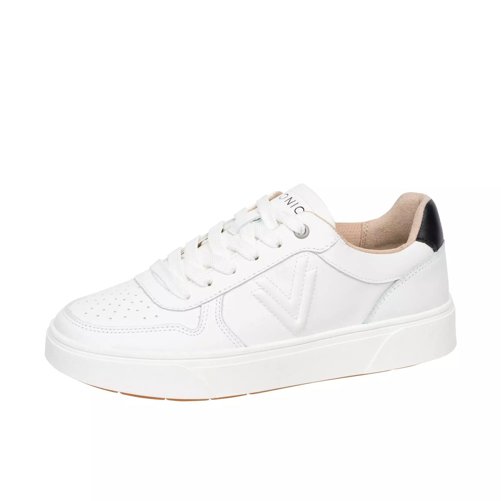 Vionic Womens Kimmie Court Sneaker White