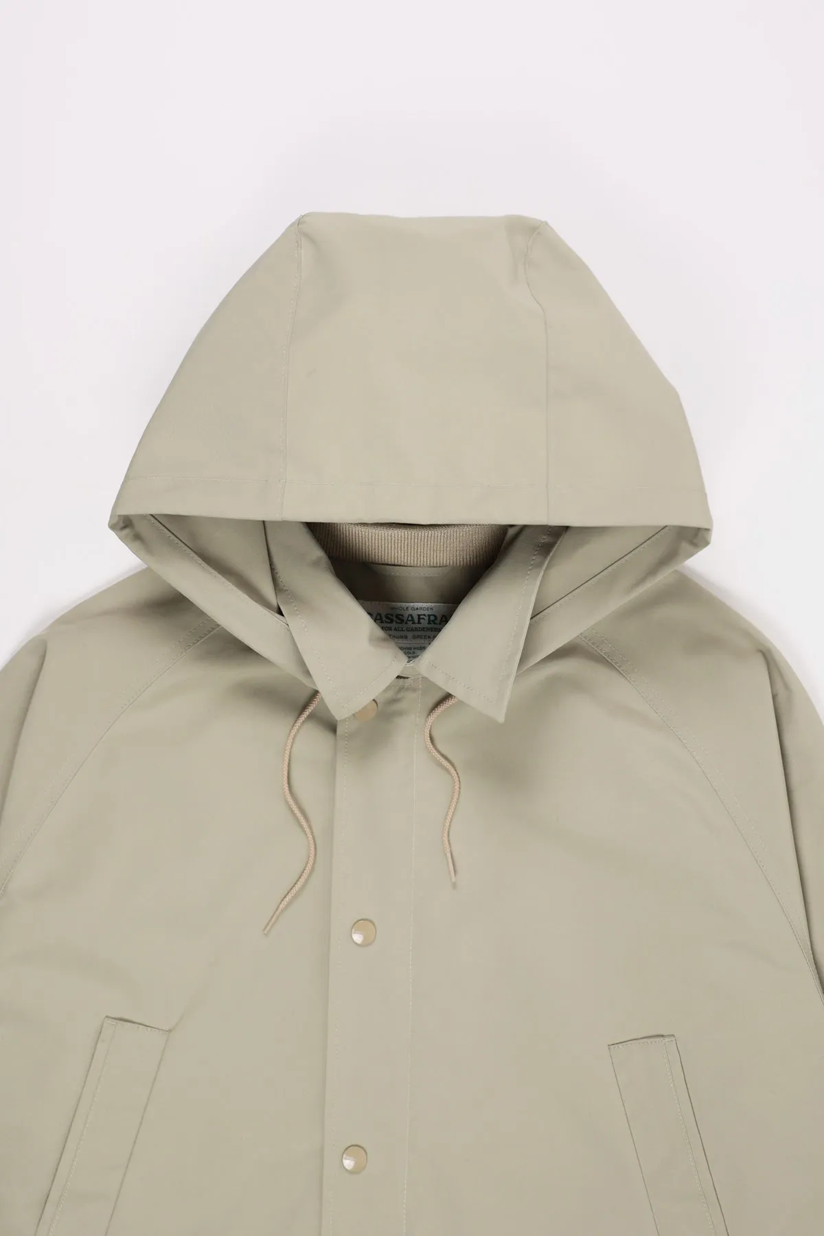 Weather Twill Fall Leaf Coat - Beige