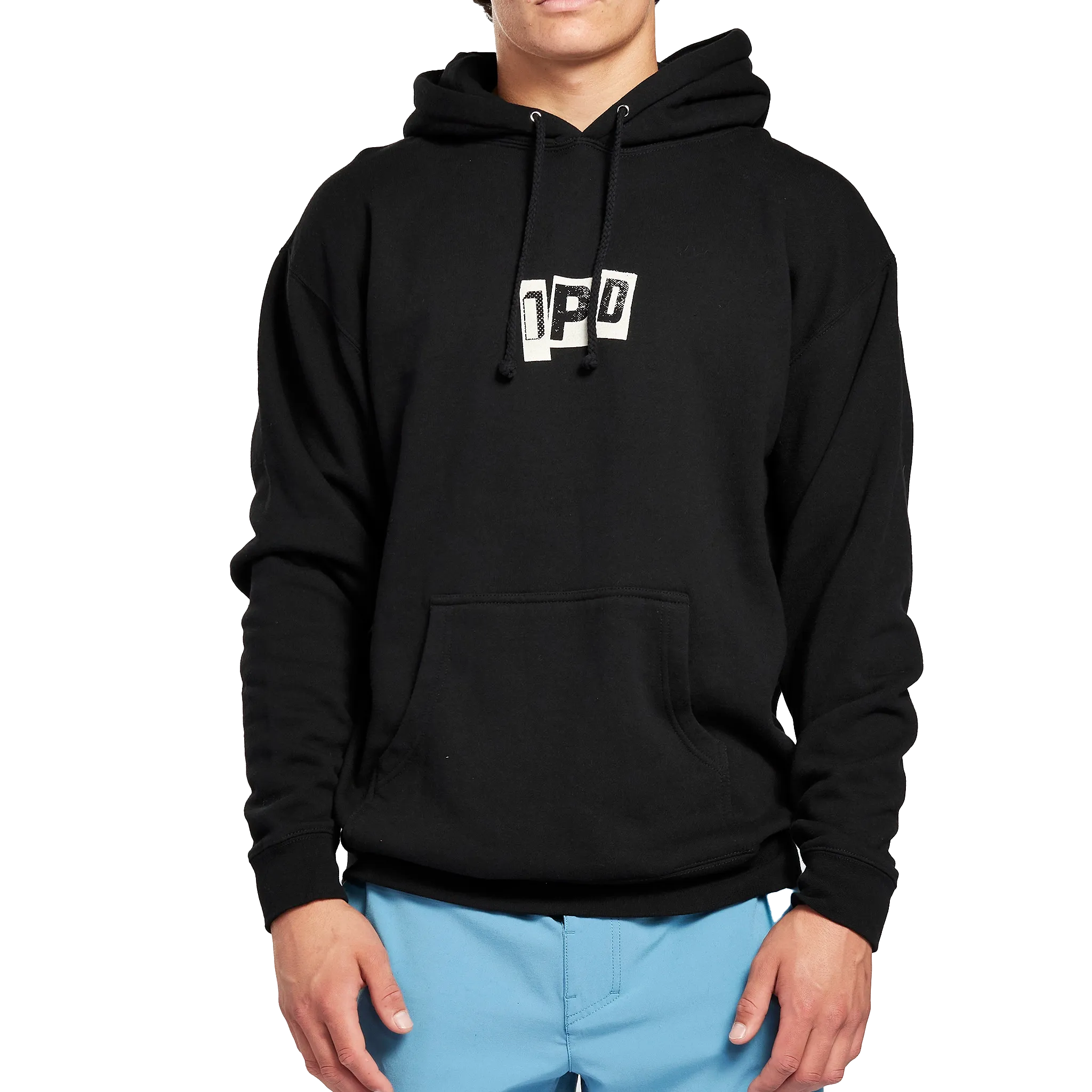 Wedge Pullover Fleece Hoodie