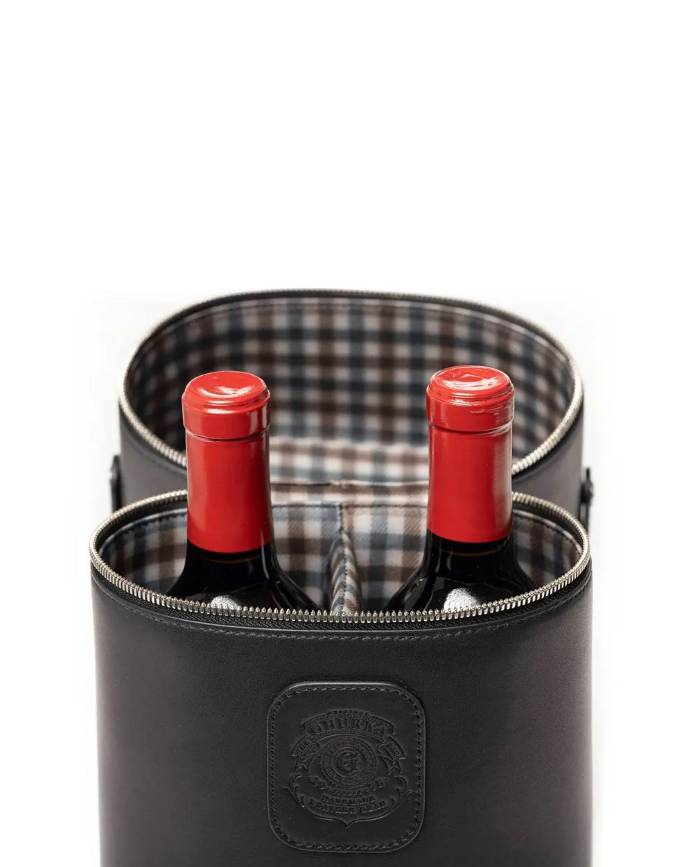 Wine Tote No. 285 in Vintage Black