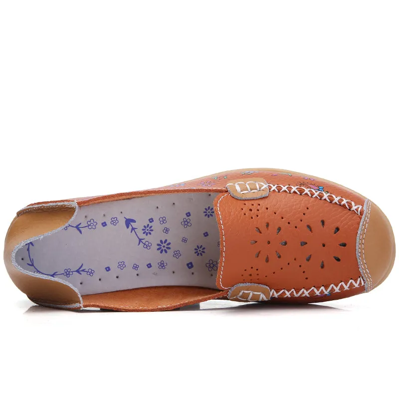 Women's Hollow Out Slip On Loafers