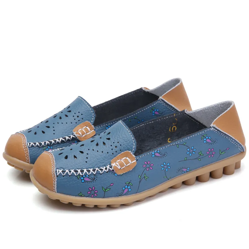 Women's Hollow Out Slip On Loafers