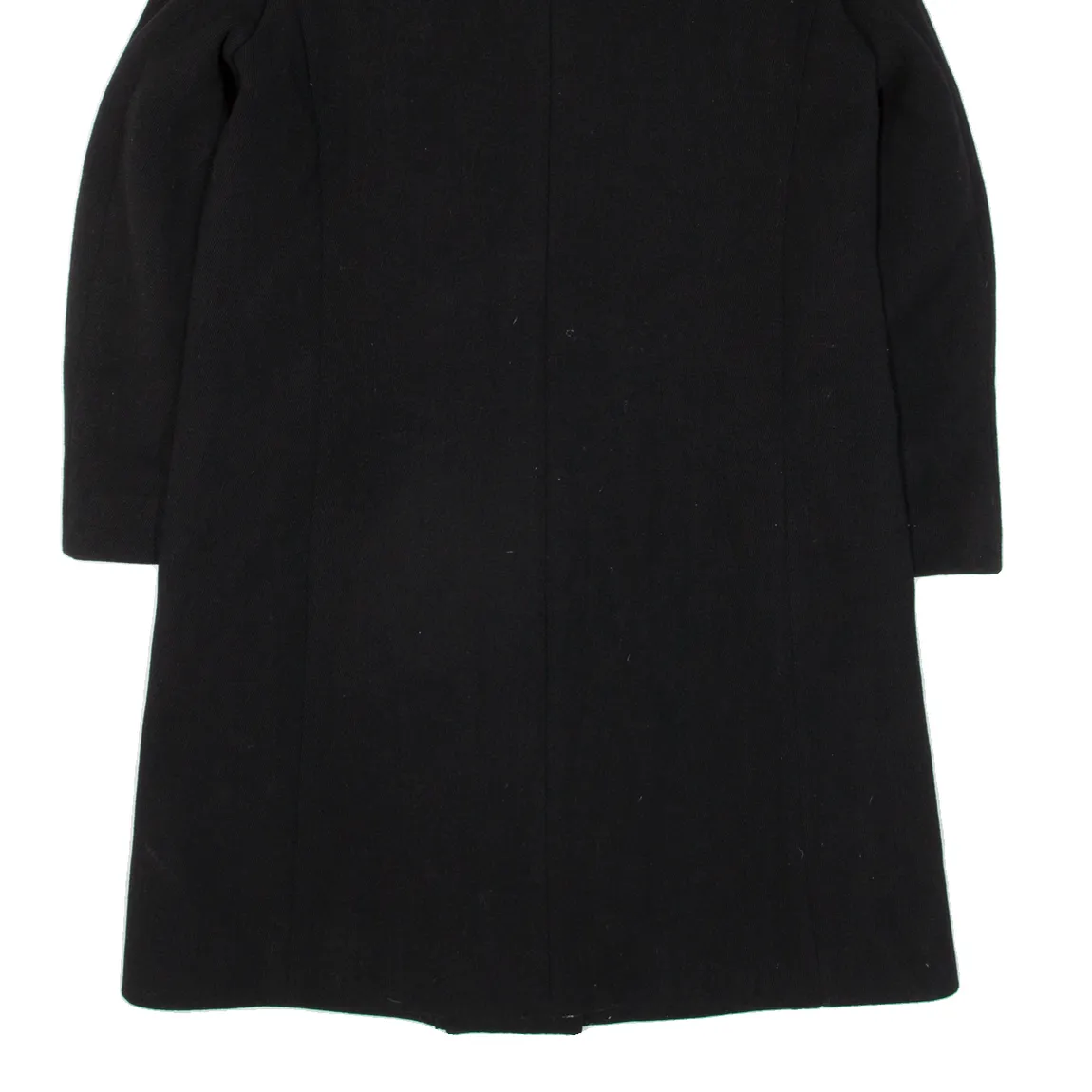 Womens Overcoat Coat Black Knit M