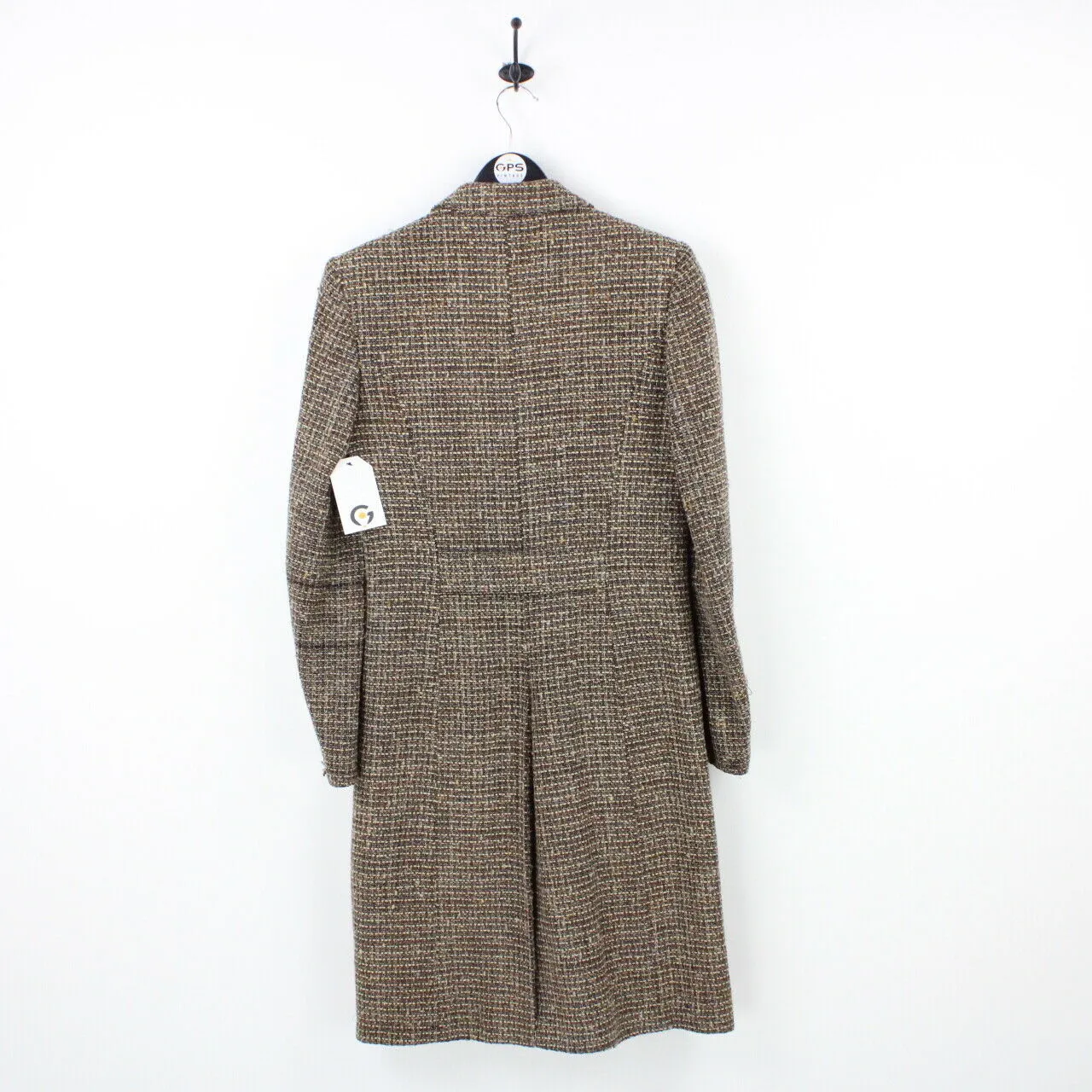 Womens PAUL COSTELLOE Wool Coat Brown | Medium