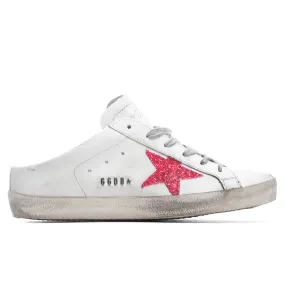 Women's Super-Star Sabot - White/Pink Fluorescent