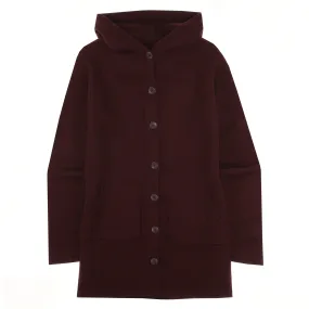 W's Merino Hooded Cardigan