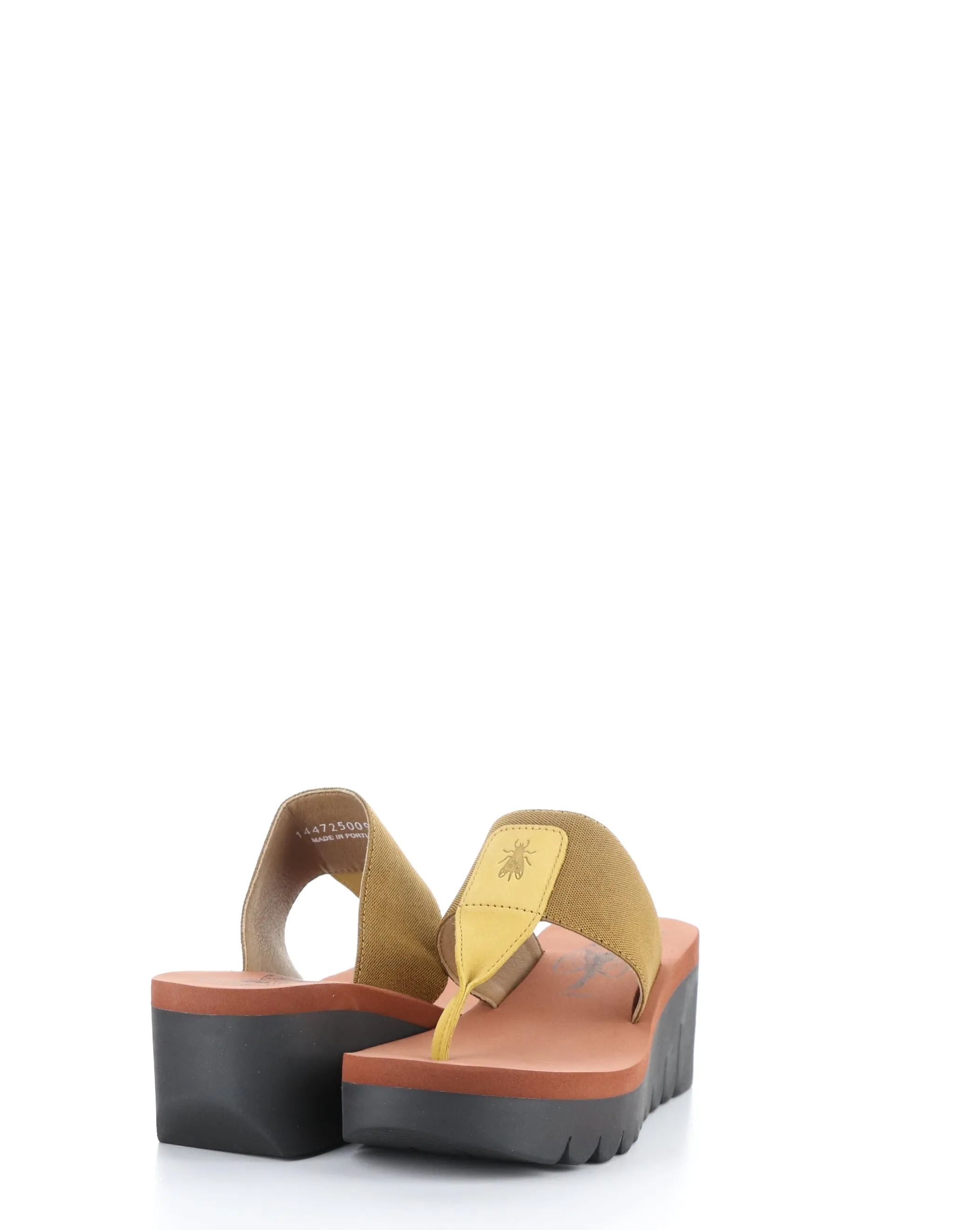 YOMU725FLY 009 BUMBLEBEE/CAMEL Slip-on Sandals