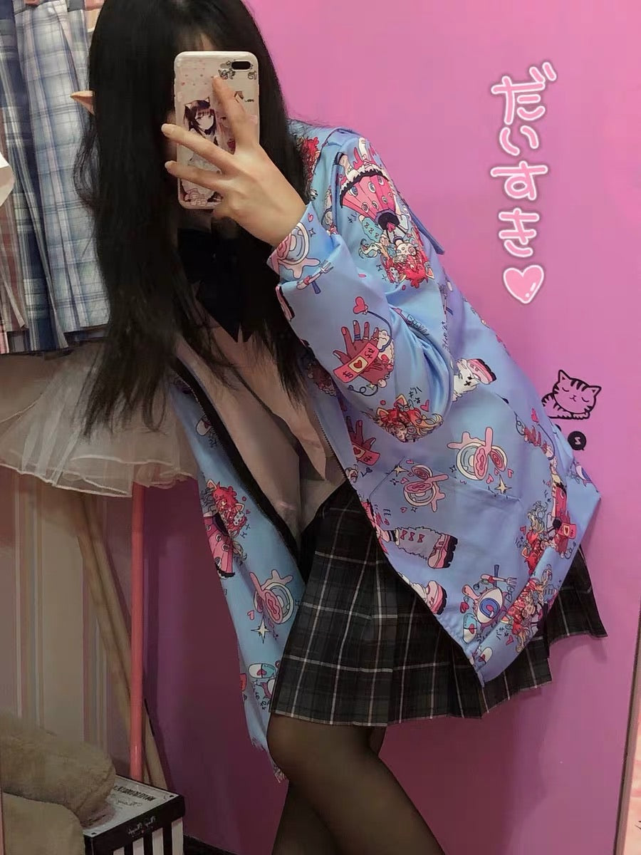 yume kawaii harajuku style sour sweet jacket